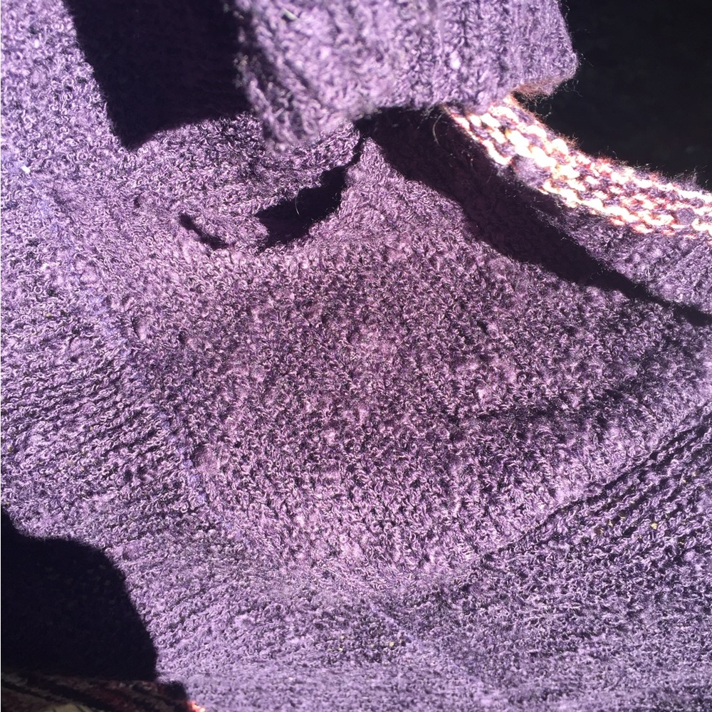 Easel 3/4 sleeve loose weave variegated rose, free shipping always HP 26x4 - Picture 4 of 8